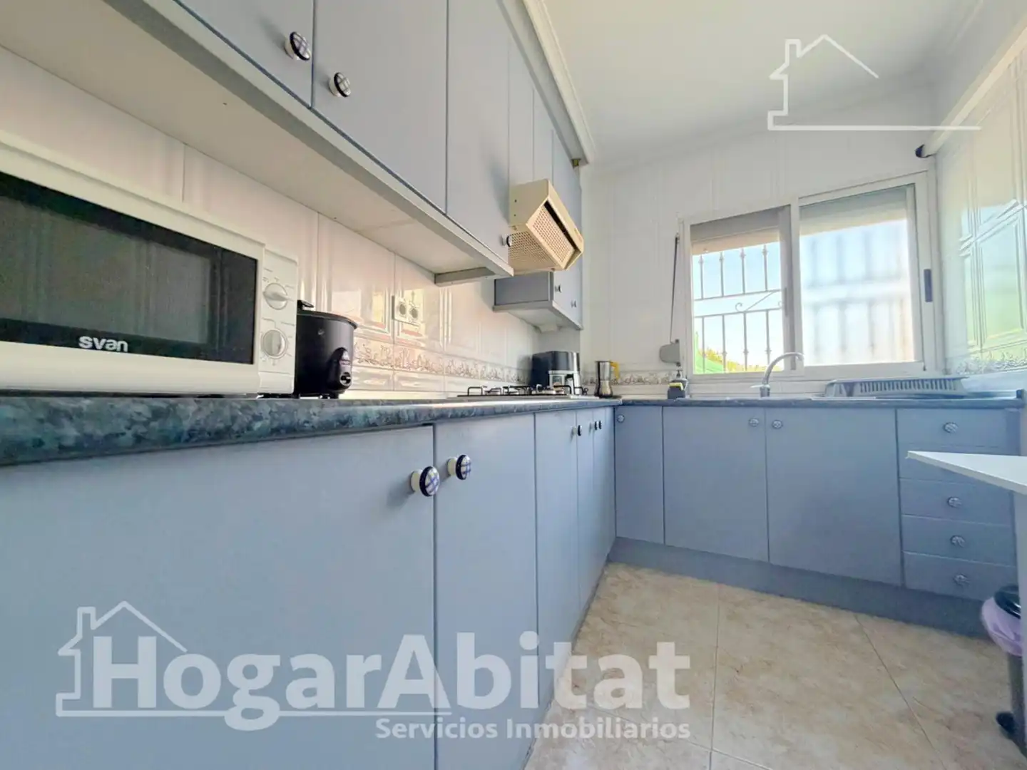 Cocina de Casa o chalet en venta en Vilamarxant con Aire acondicionado, Jardín privado y Terraza
