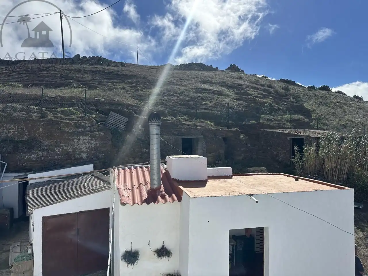 Vista exterior de Finca rústica en venta en Buenavista del Norte con Jardín privado y Terraza