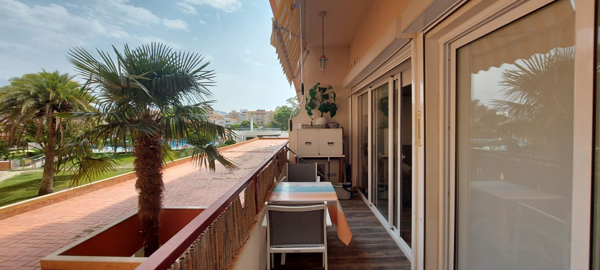 Terrace of Apartment for sale in Roses  with Air Conditioner, Heating and Terrace