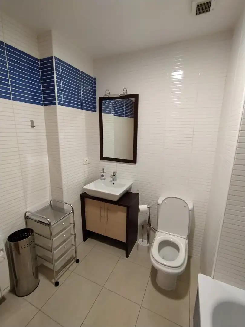 Badezimmer von Wohnung zum Verkauf in Sant Esteve de Palautordera mit Heizung, Möbliert und Ofen