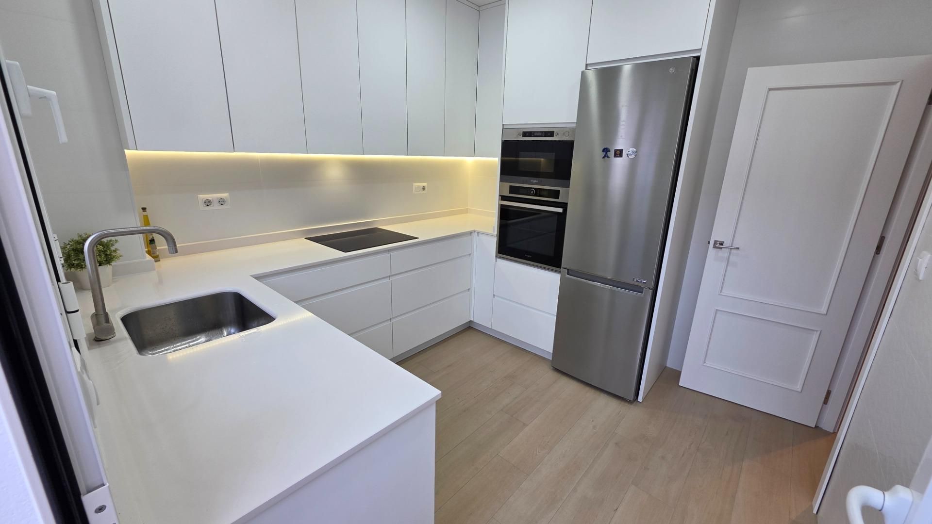 Kitchen of House or chalet to rent in La Rinconada  with Air Conditioner, Heating and Terrace