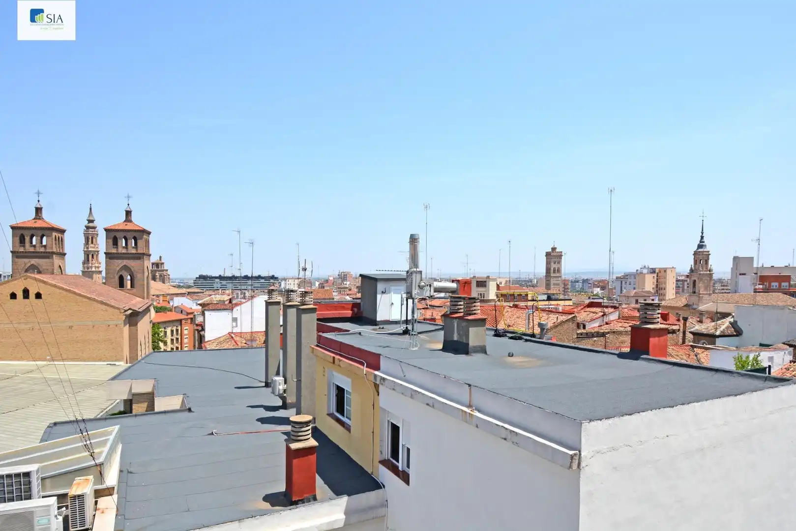 Vista exterior de Piso de alquiler en Zaragoza con Aire acondicionado, Calefacción y Amueblado