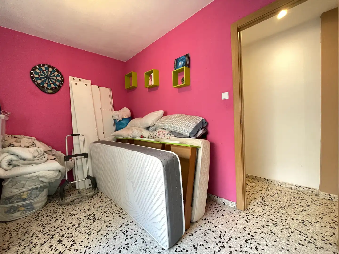 Schlafzimmer von Wohnung zum Verkauf in Ejea de los Caballeros mit Terrasse, Abstellraum und Möbliert