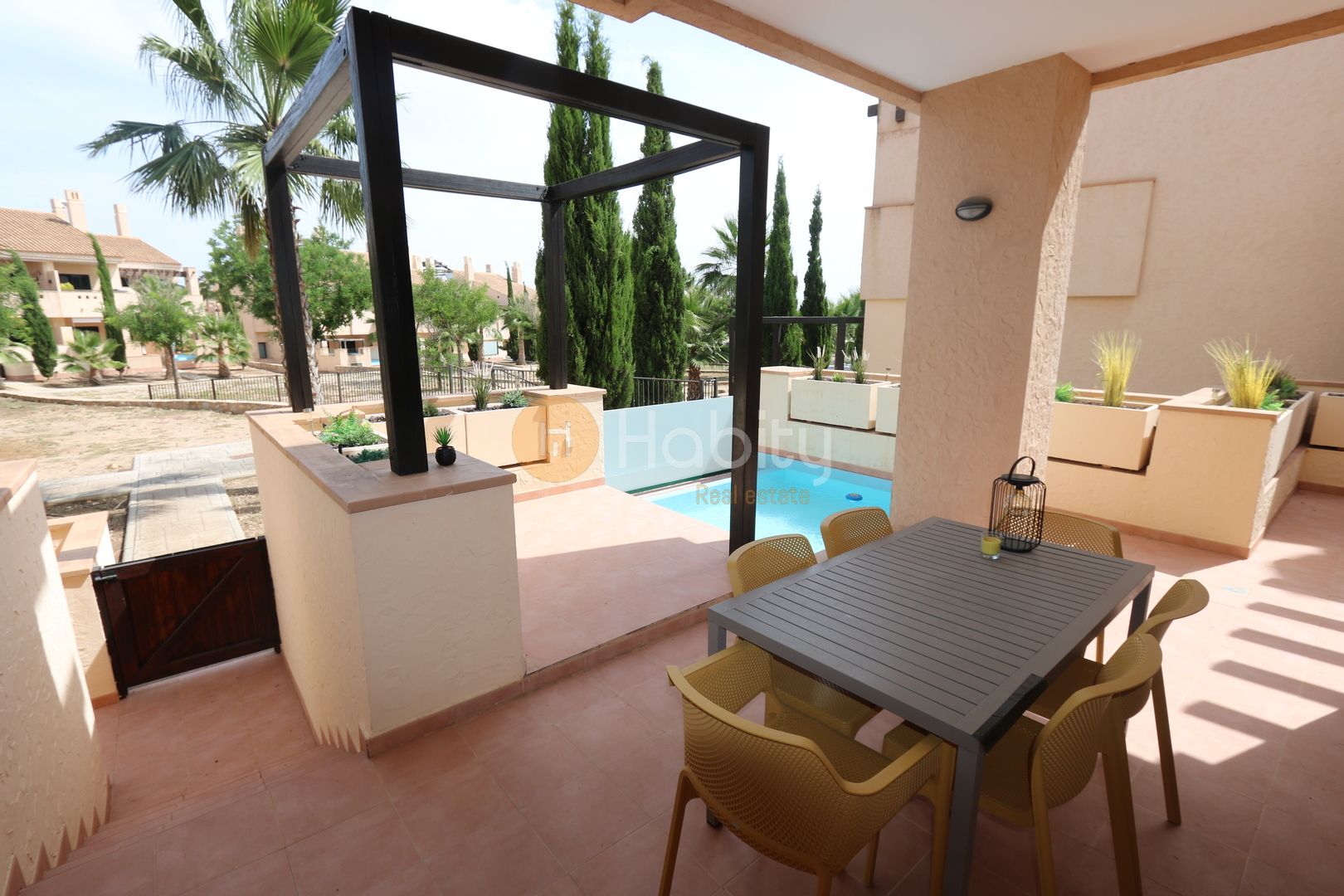 Terrace of Planta baja for sale in Fuente Álamo de Murcia  with Air Conditioner, Heating and Terrace