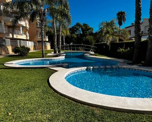 Piscina de Apartament en venda en Jávea / Xàbia amb Jardí privat