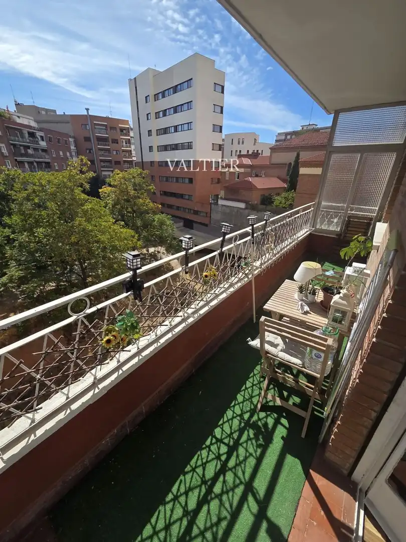 Balcony of Flat for rent in Madrid  with Terrace