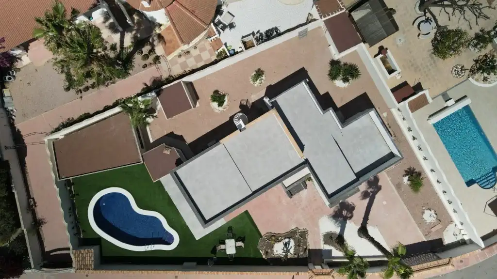 Vista exterior de Casa o chalet en venta en Rojales con Terraza, Piscina y Horno