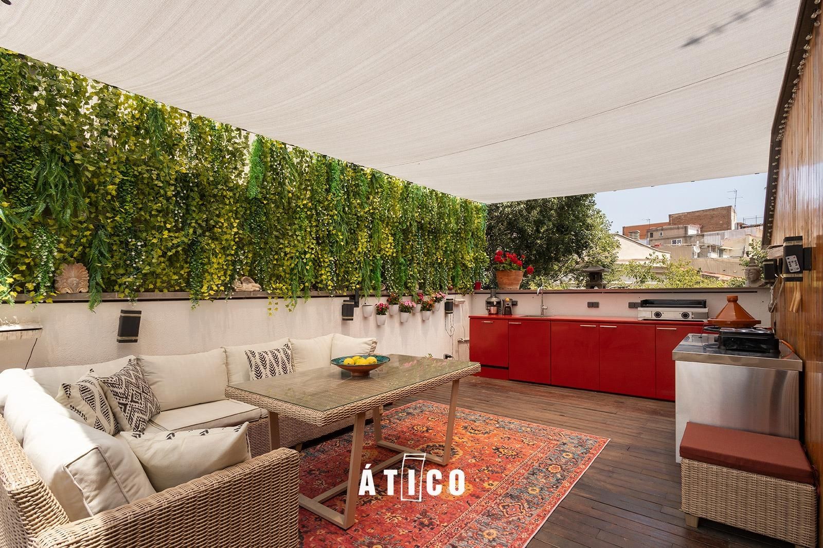 Terrace of Attic for sale in  Barcelona Capital  with Air Conditioner, Heating and Terrace