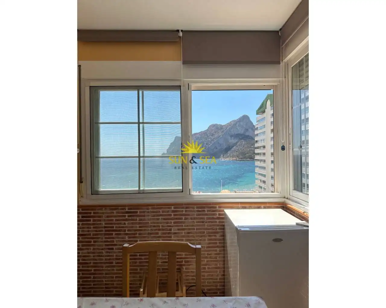 Habitación de Piso de alquiler en Calpe / Calp con Aire acondicionado, Calefacción y Jardín privado