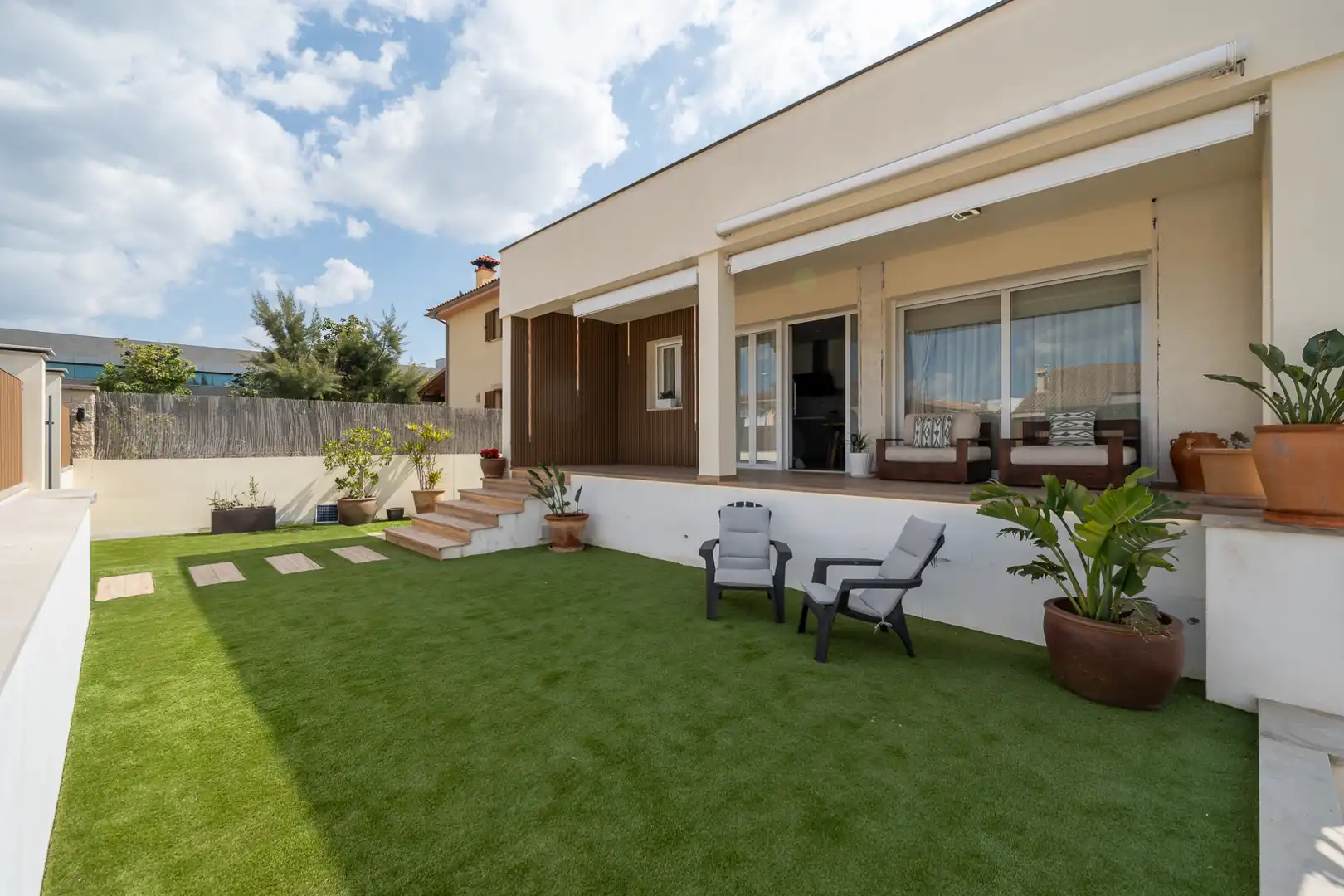 Terrassa de Casa o xalet en venda en Marratxí amb Aire condicionat, Calefacció i Jardí privat