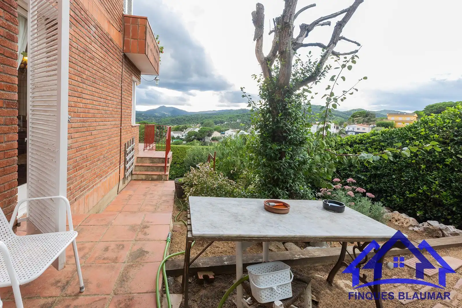 Terrassa de Casa o xalet en venda en Sant Iscle de Vallalta amb Calefacció, Jardí privat i Terrassa