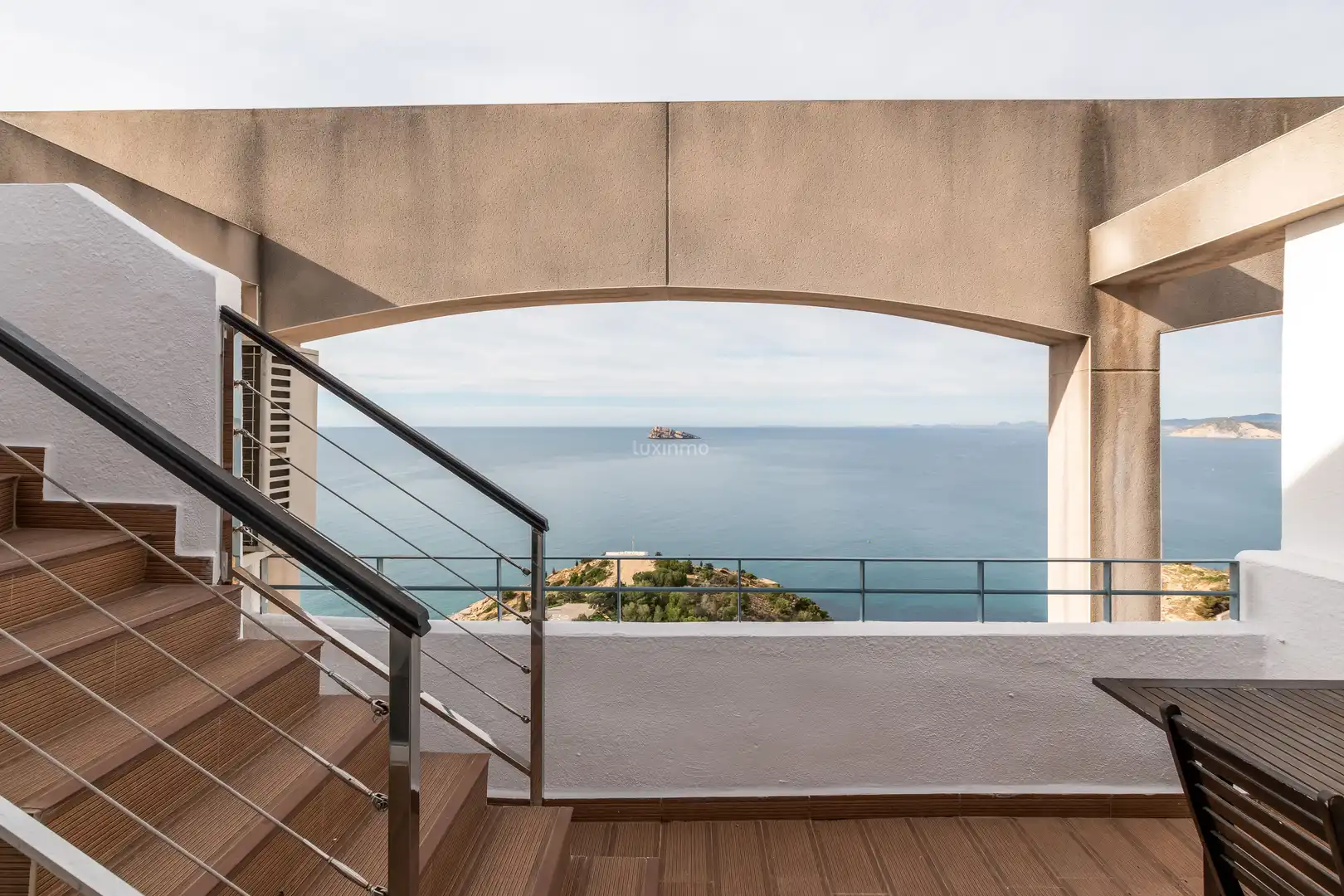 Terrasse von Maisonette zum Verkauf in Benidorm mit Klimaanlage, Heizung und Terrasse