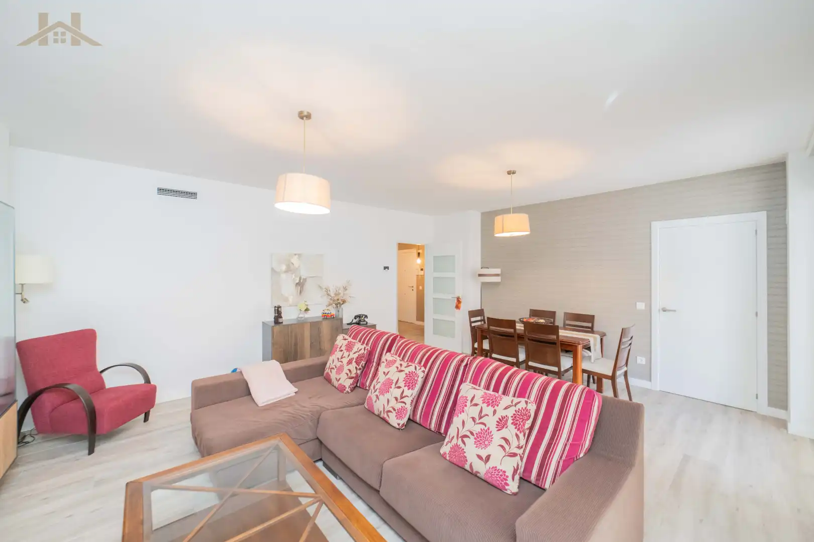 Wohnzimmer von Wohnung zum Verkauf in Arroyomolinos (Madrid) mit Klimaanlage, Heizung und Terrasse
