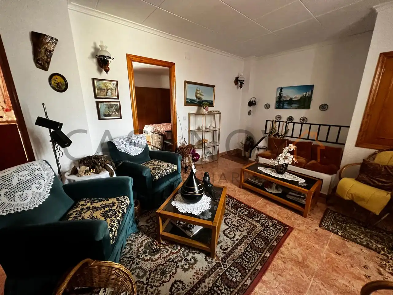Sala d'estar de Casa o xalet en venda en Sumacàrcer