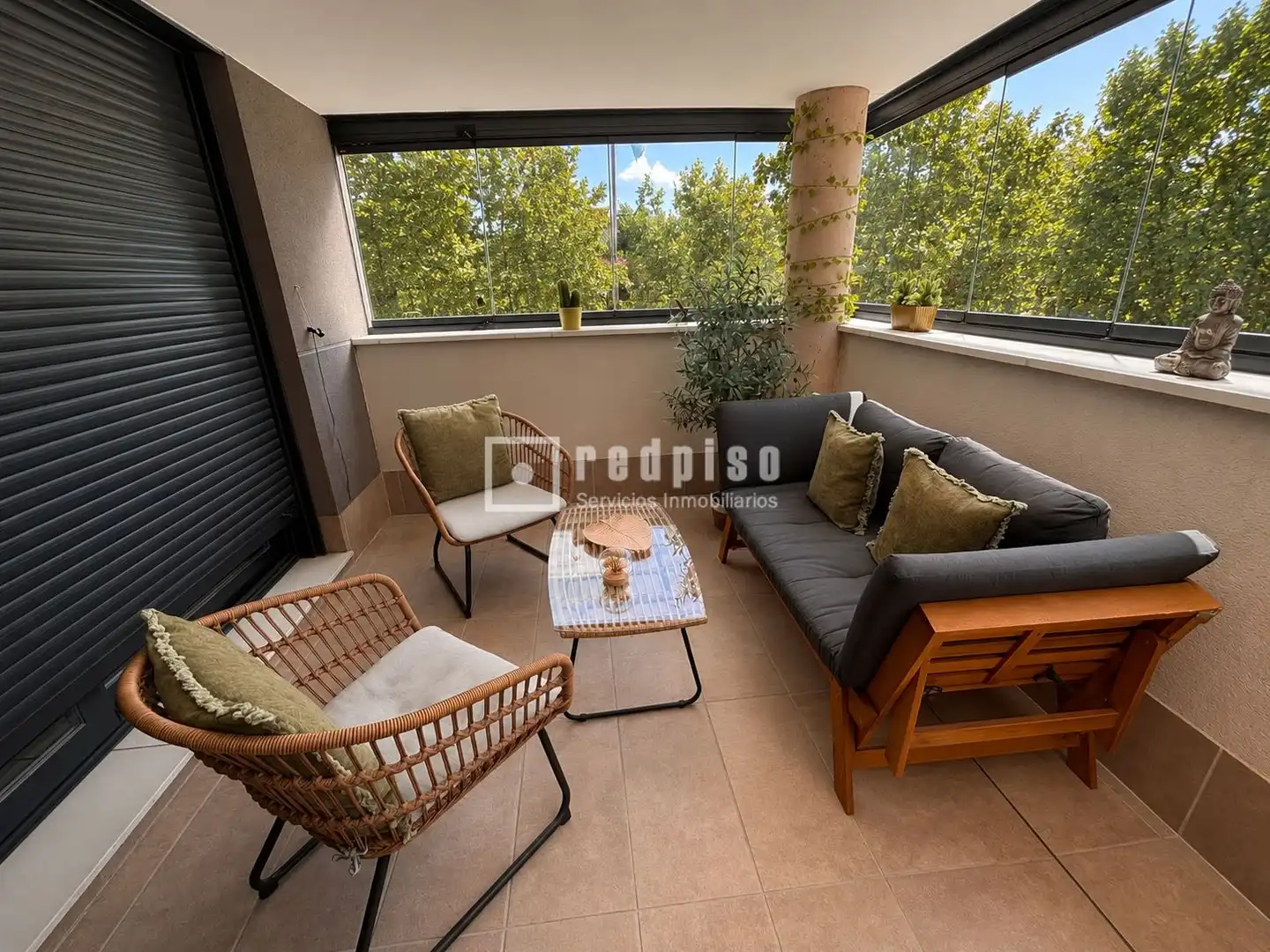 Terraza de Piso en venta en Rivas-Vaciamadrid con Calefacción, Jardín privado y Terraza