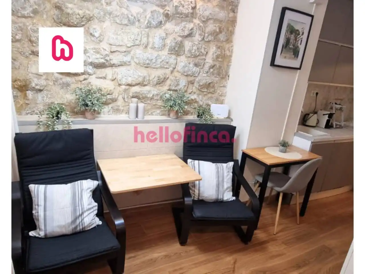 Comedor de Piso en venta en Alicante / Alacant con Aire acondicionado, Terraza y Amueblado