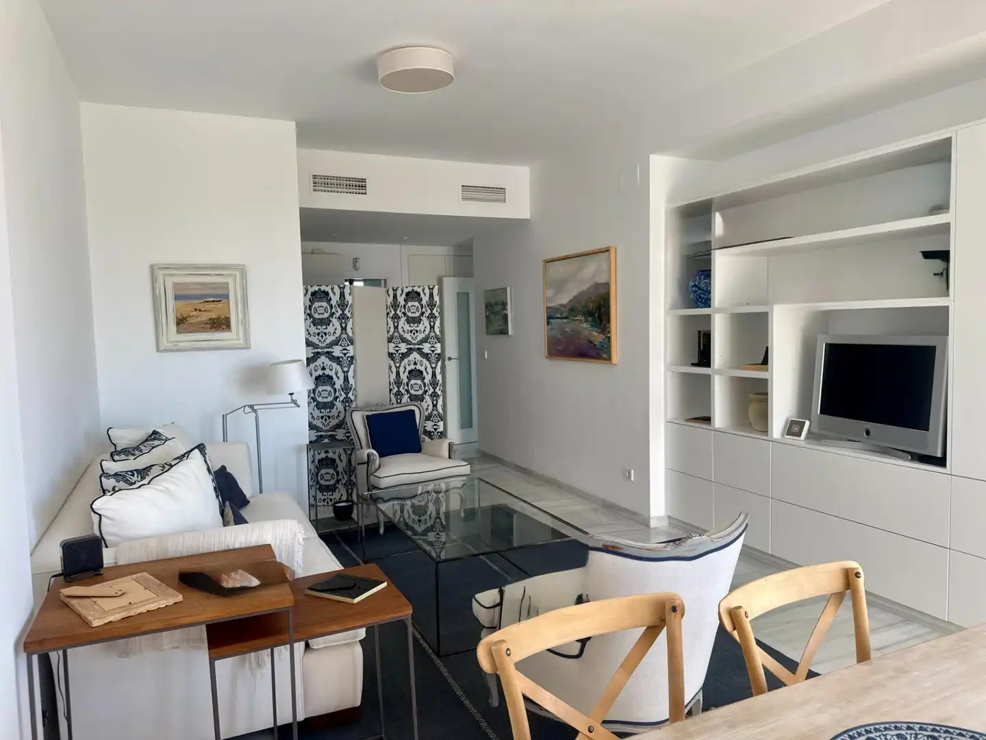 Sala de estar de Piso en venta en El Puerto de Santa María con Aire acondicionado, Calefacción y Terraza