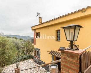 Vista exterior de Casa adosada en venda en Argentona amb Terrassa