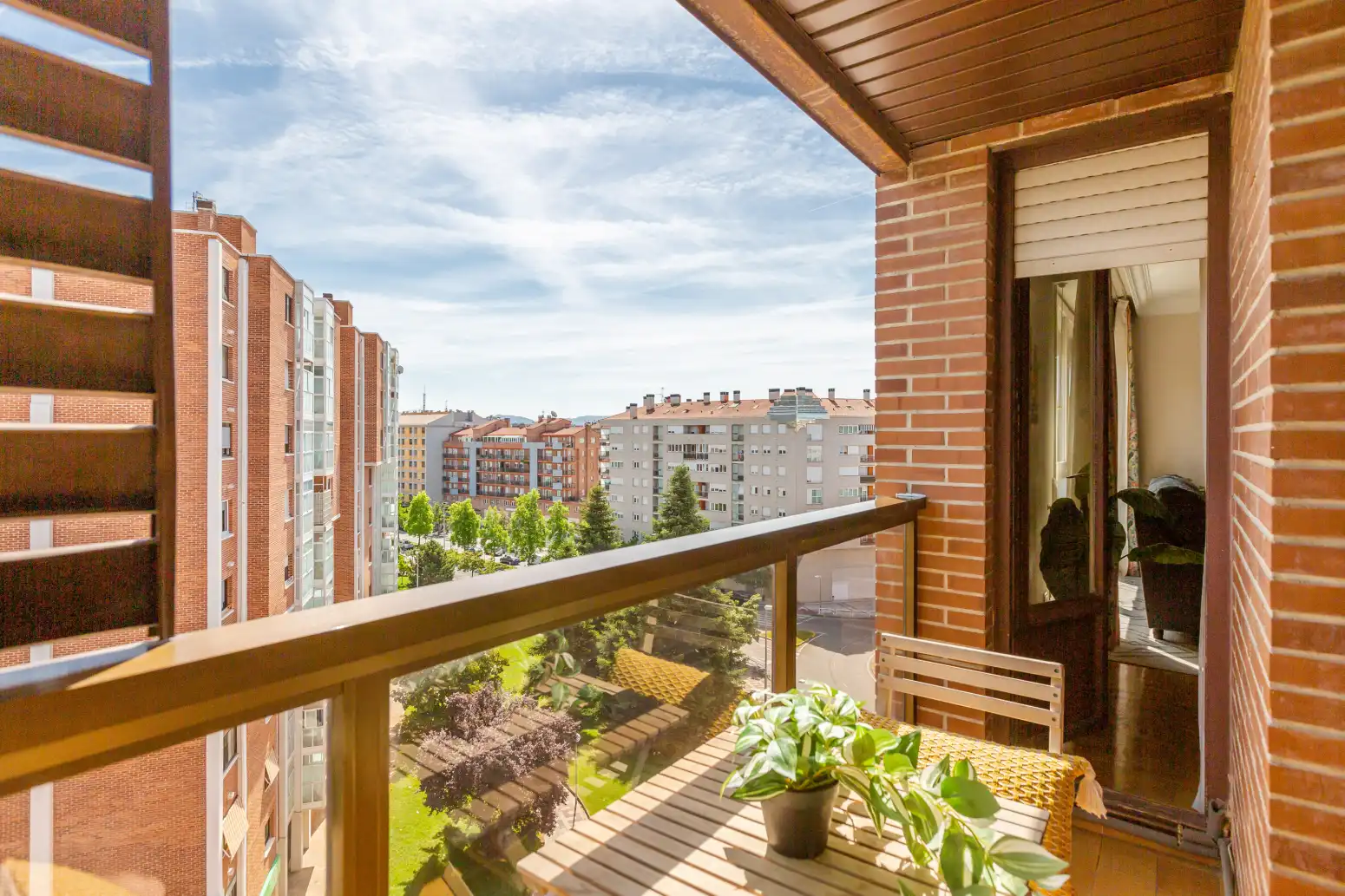 Terraza de Piso en venta en  Pamplona / Iruña con Parquet, Terraza y Trastero