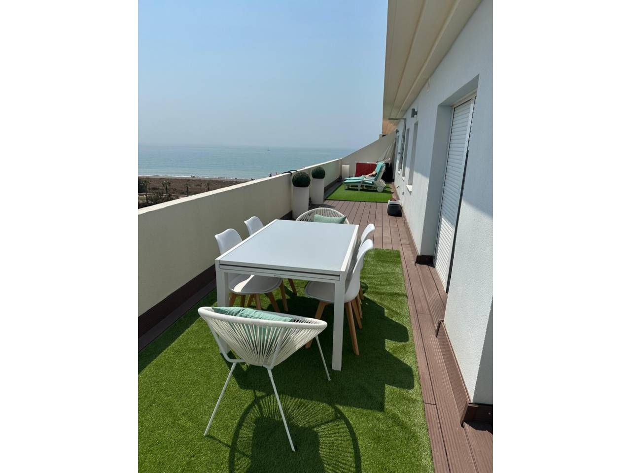 Terraza de Ático en venta en El Ejido con Aire acondicionado, Terraza y Amueblado