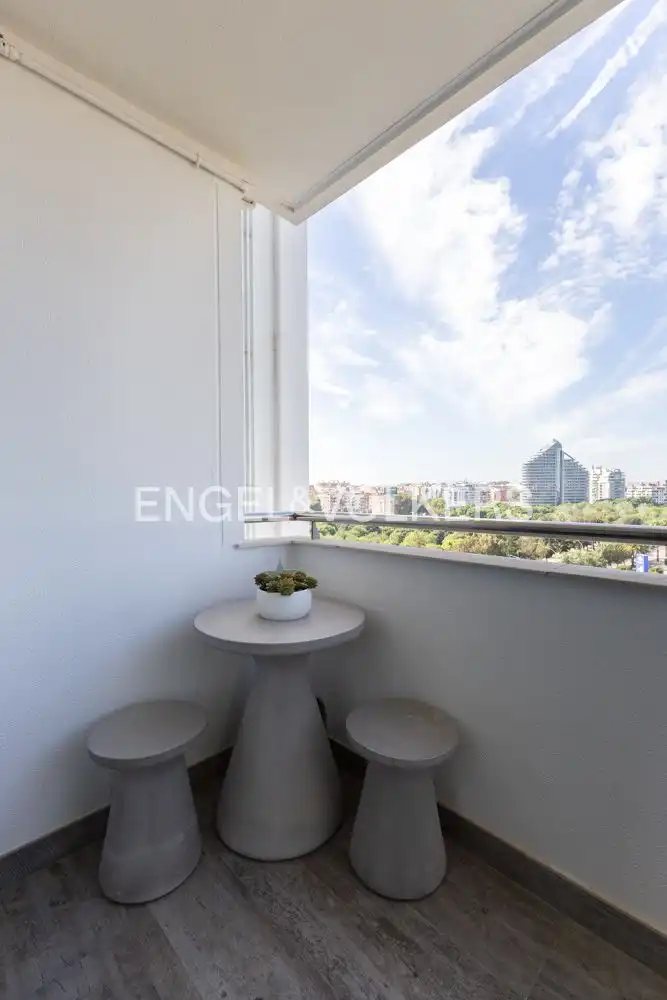 Terraza de Dúplex en venta en Campanar