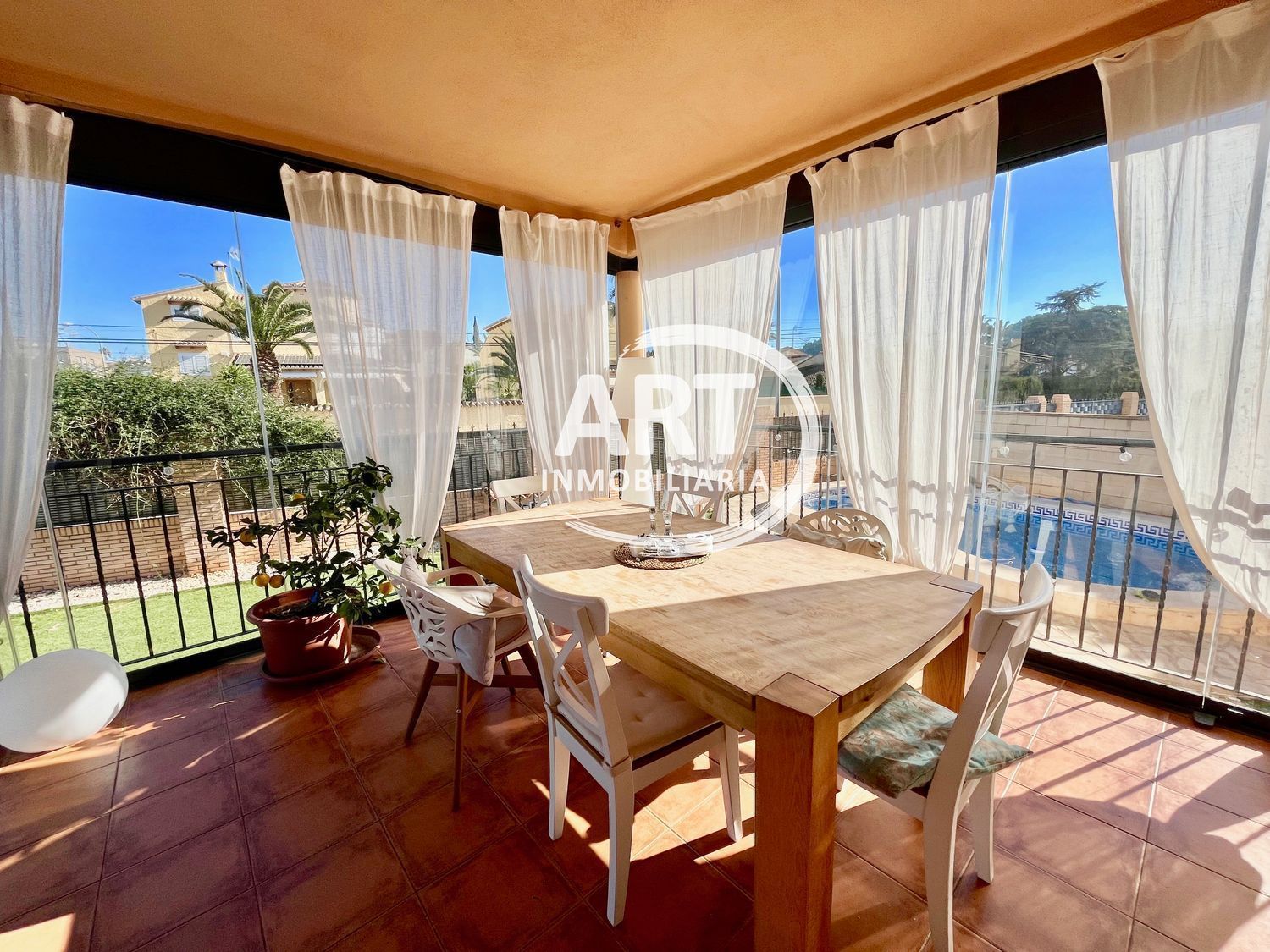 Garden of House or chalet for sale in L'Eliana  with Air Conditioner, Heating and Private garden