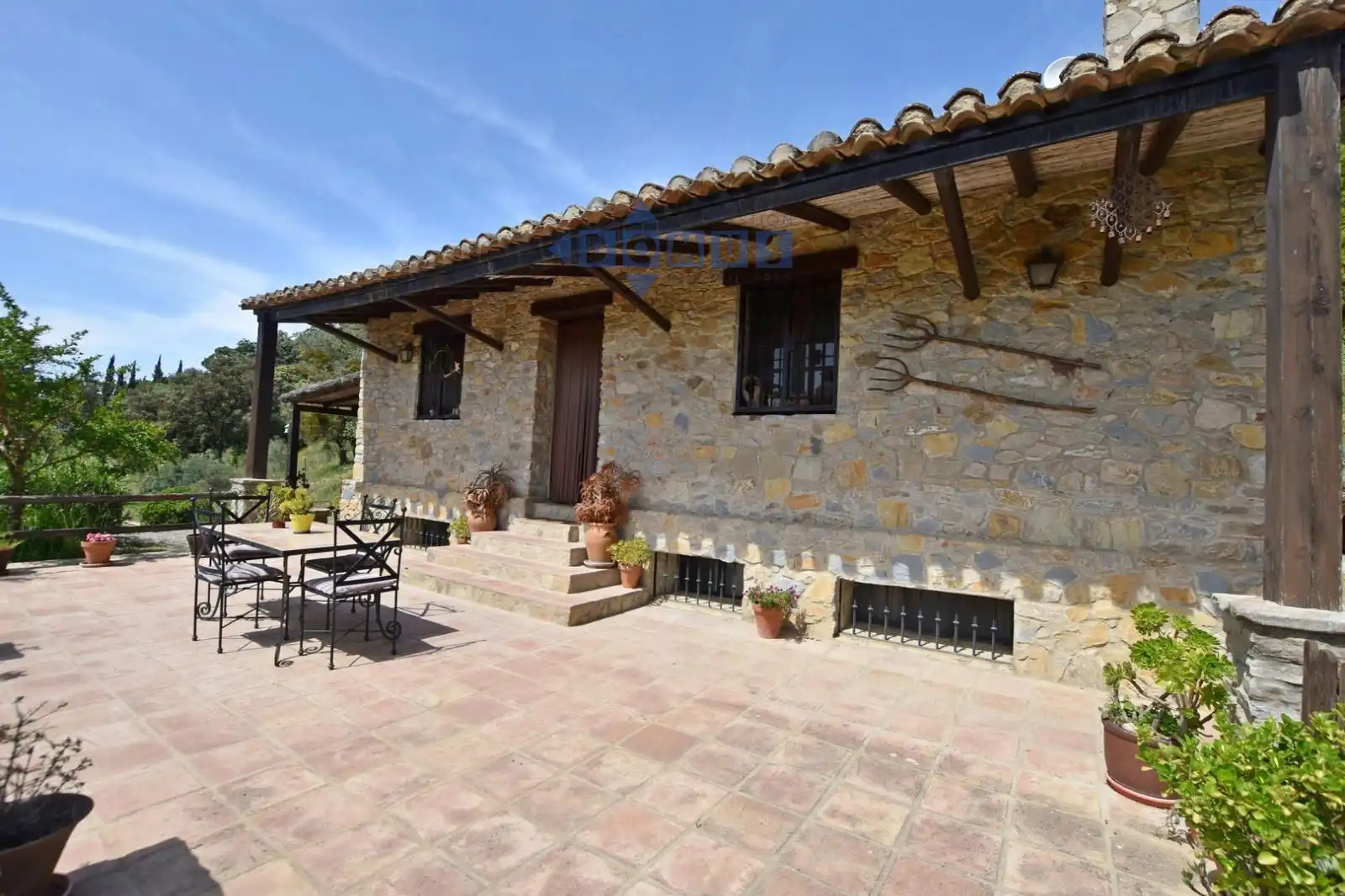 Vista exterior de Finca rústica en venta en Ronda con Aire acondicionado, Trastero y Piscina