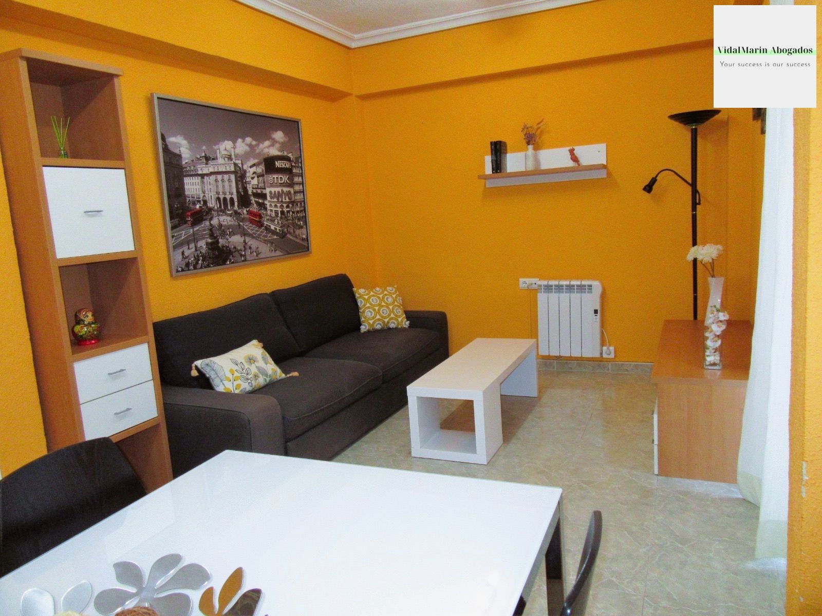 Living room of Flat for rent in Alicante / Alacant  with Air Conditioner, Heating and Terrace