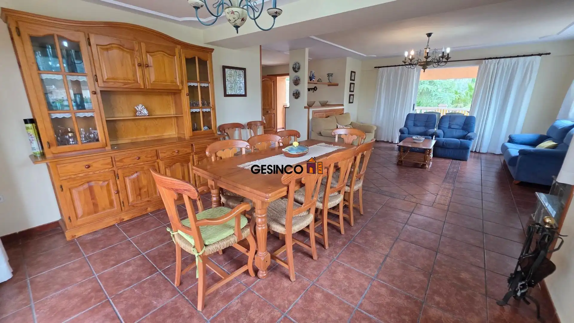 Comedor de Casa o chalet en venta en El Genovés con Aire acondicionado, Terraza y Trastero