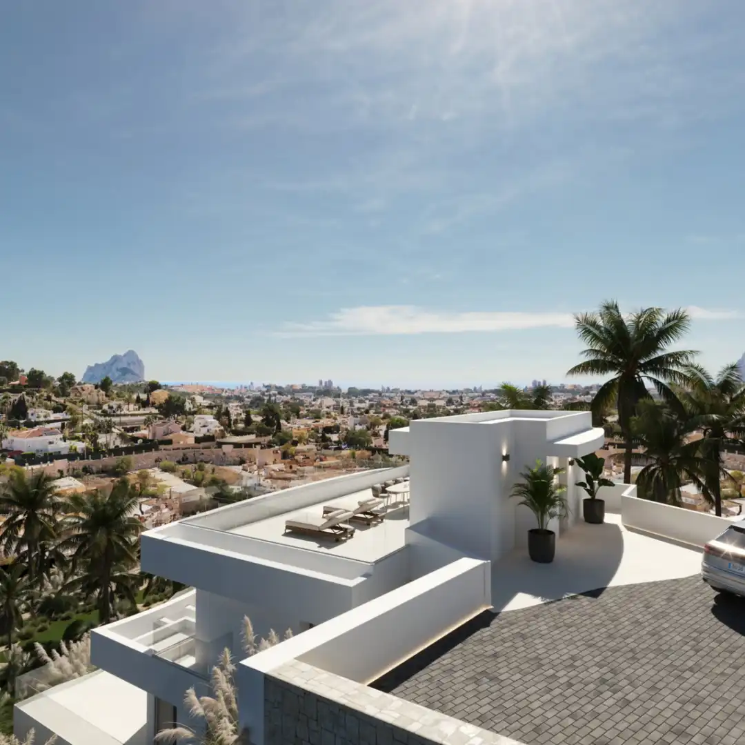 Vista exterior de Casa o xalet en venda en Calpe / Calp