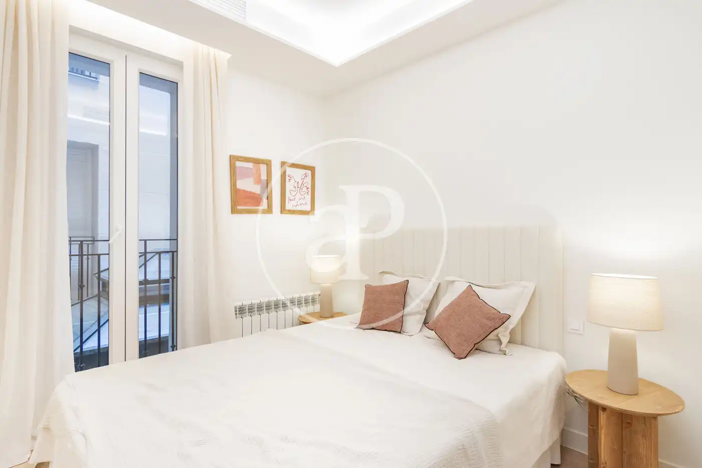 Bedroom of Flat for rent in Madrid  with Air Conditioner, Heating and Storage room