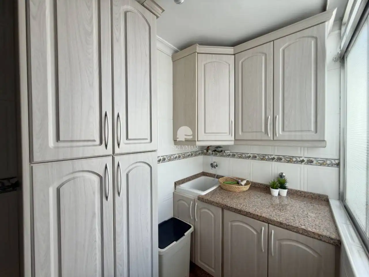 Kitchen of Flat for rent in Vélez-Málaga  with Air Conditioner, Furnished and Balcony