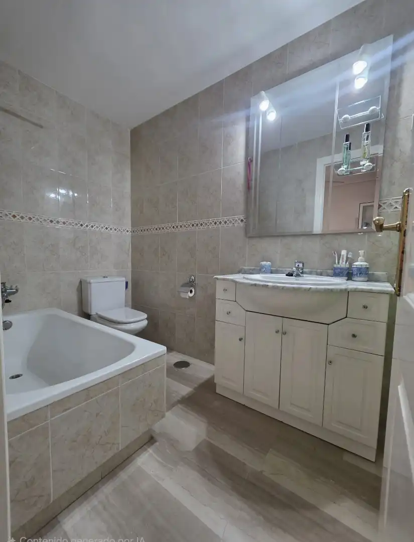 Bathroom of Apartments for rent in Fuengirola  with Air Conditioner, Terrace and Furnished