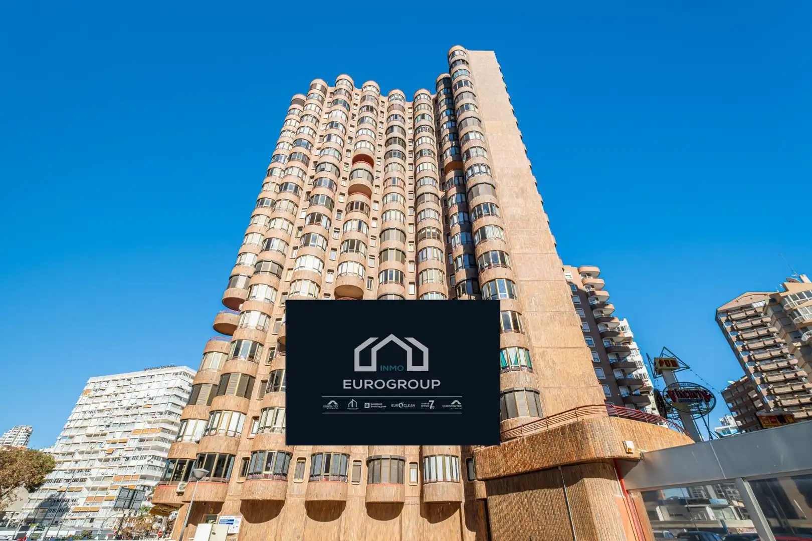 Außenansicht von Wohnungen zum Verkauf in Benidorm mit Klimaanlage, Heizung und Möbliert
