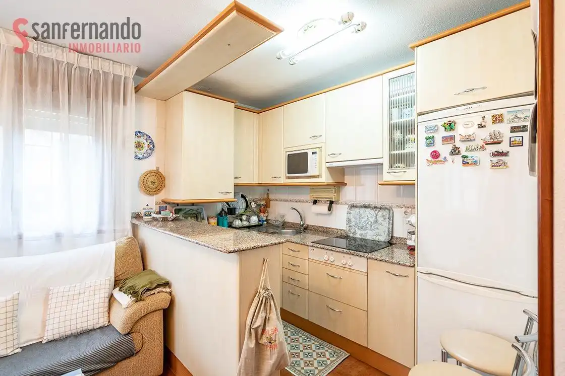 Kitchen of Flat for sale in Miengo  with Heating, Storage room and Furnished