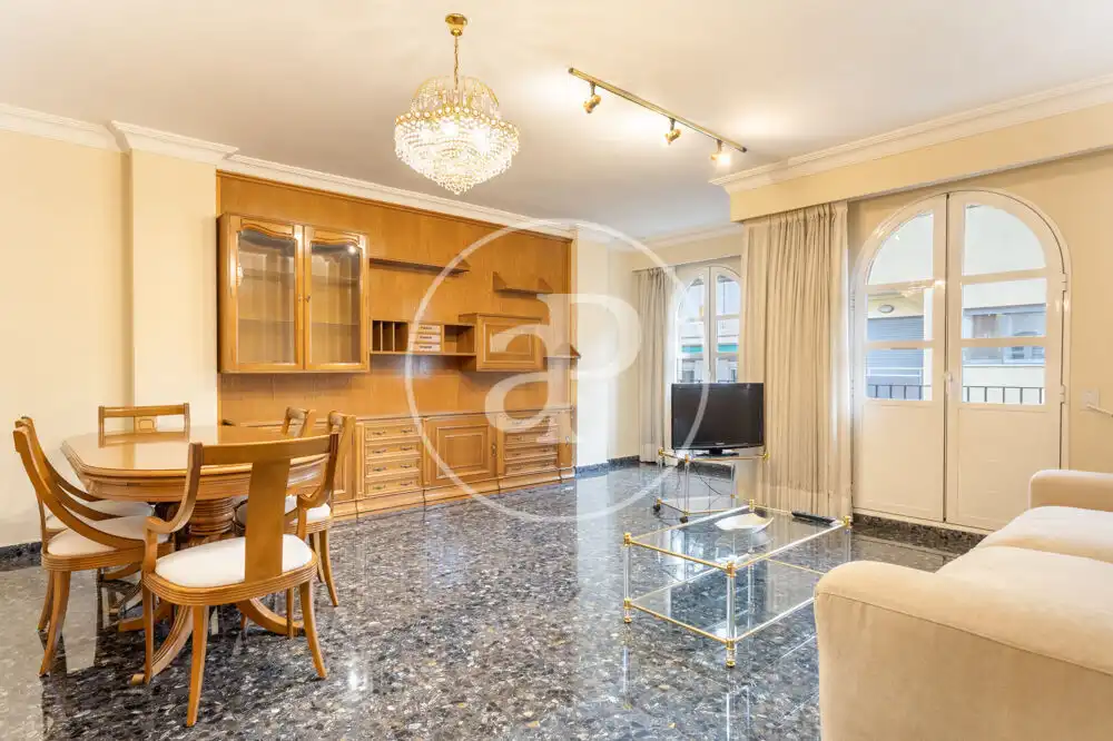 Sala de estar de Dúplex de alquiler en Burjassot con Aire acondicionado, Calefacción y Amueblado