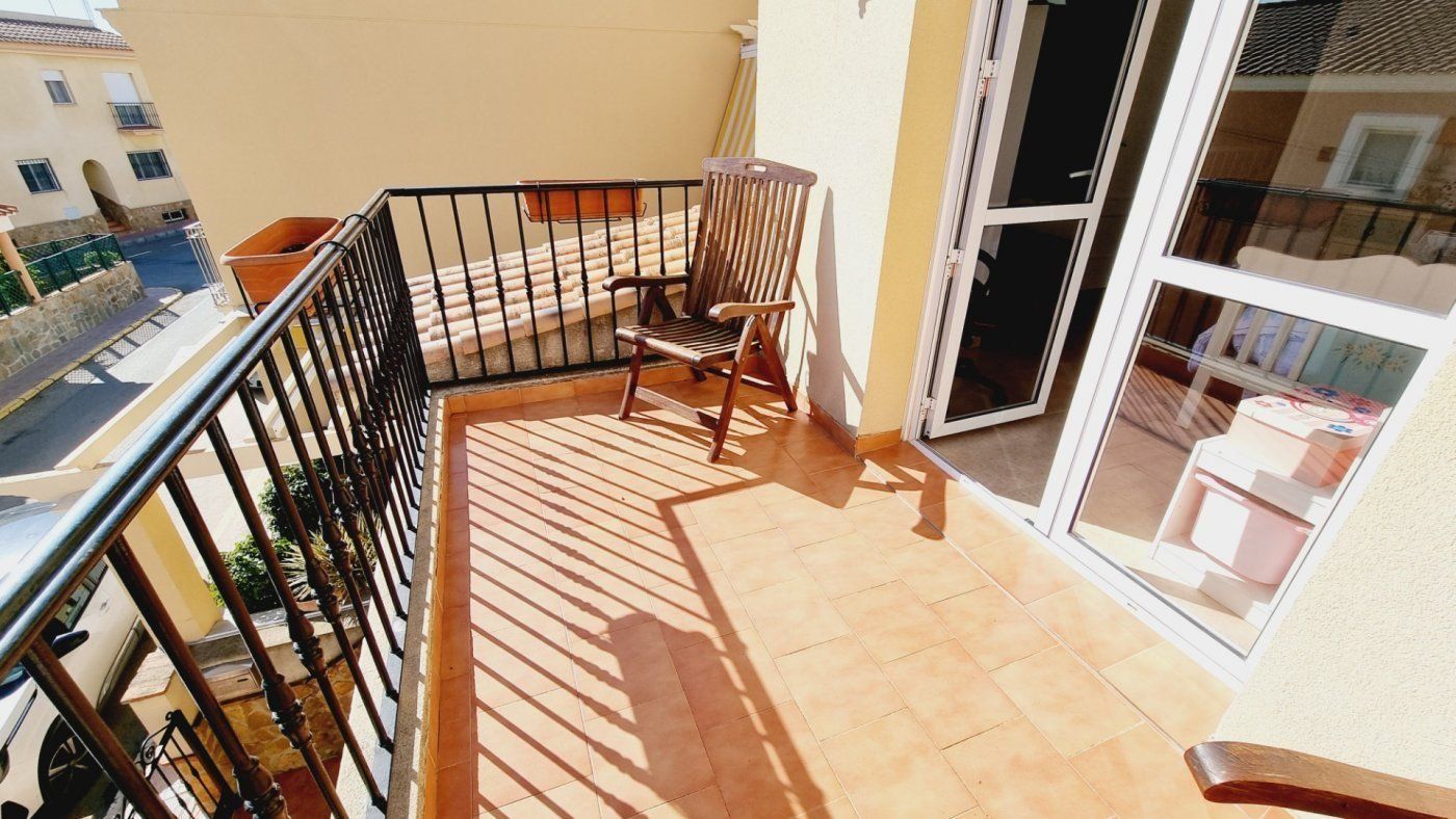 Balcony of Duplex for sale in Vera  with Air Conditioner, Terrace and Furnished