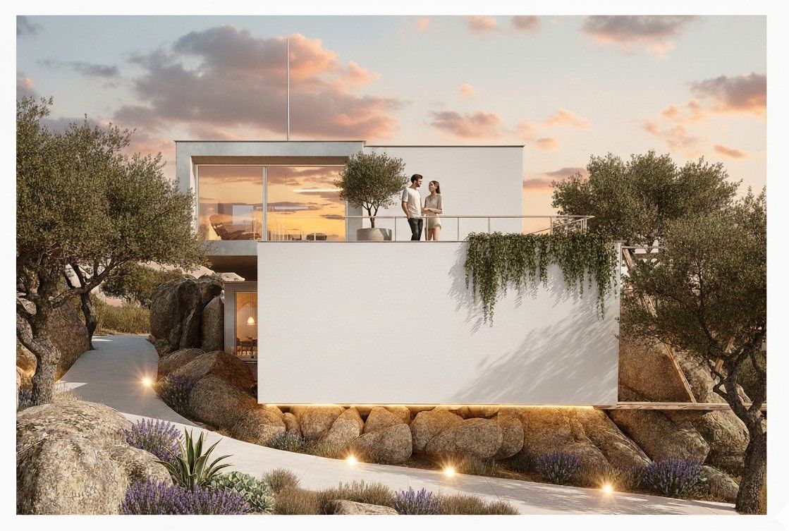 Vista exterior de Residencial en venda en Torrelodones