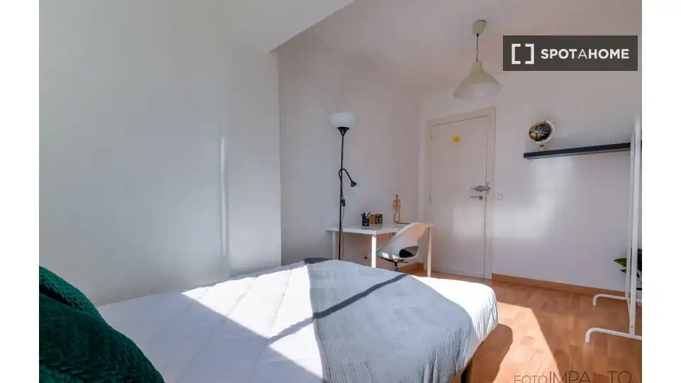 Habitación de Piso de alquiler en Madrid con Aire acondicionado, Calefacción y Amueblado