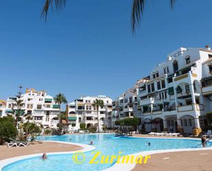 Exterior view of Apartment for sale in Roquetas de Mar  with Terrace and Swimming Pool