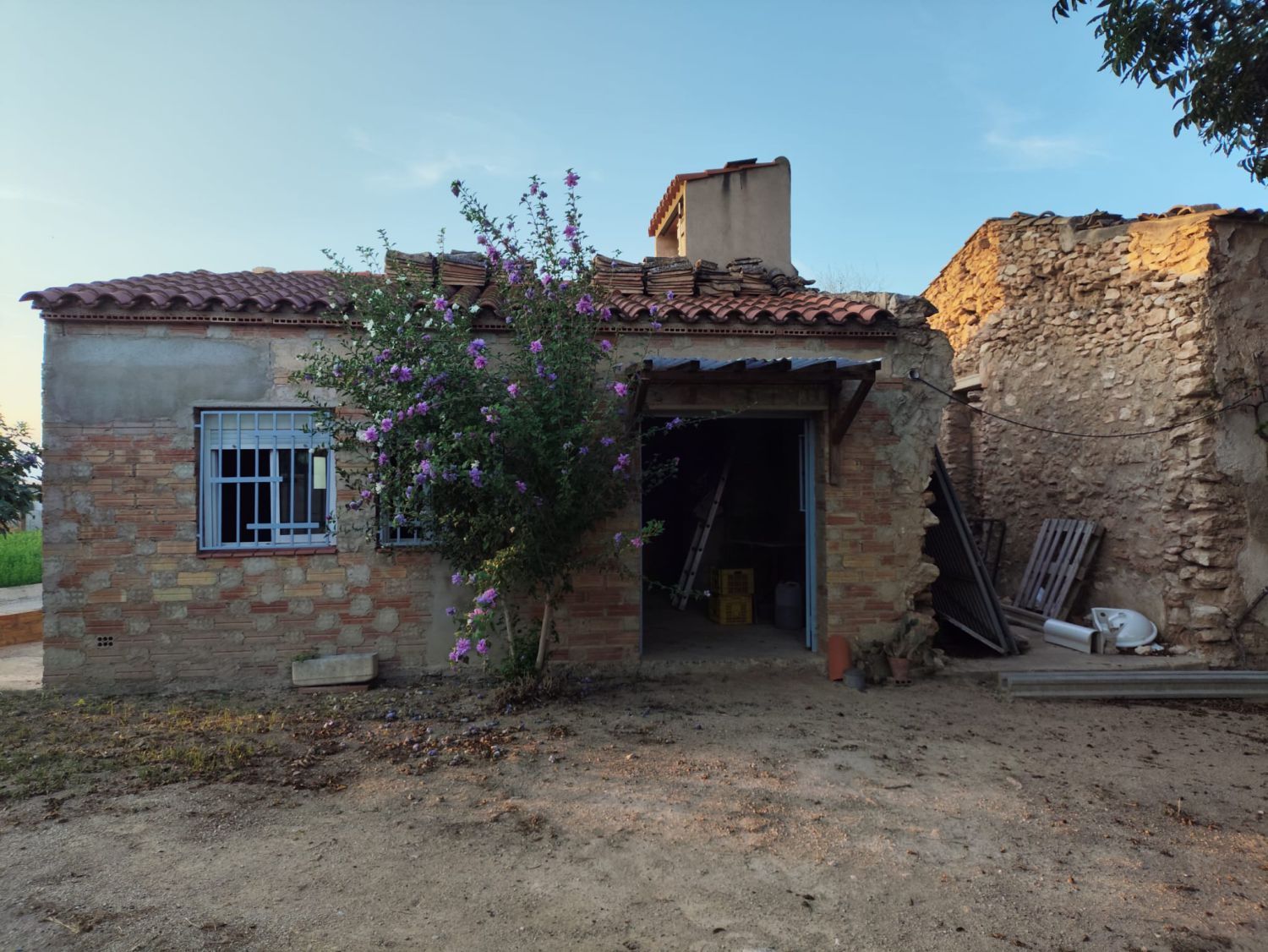 Vista exterior de Finca rústica en venda en Tortosa