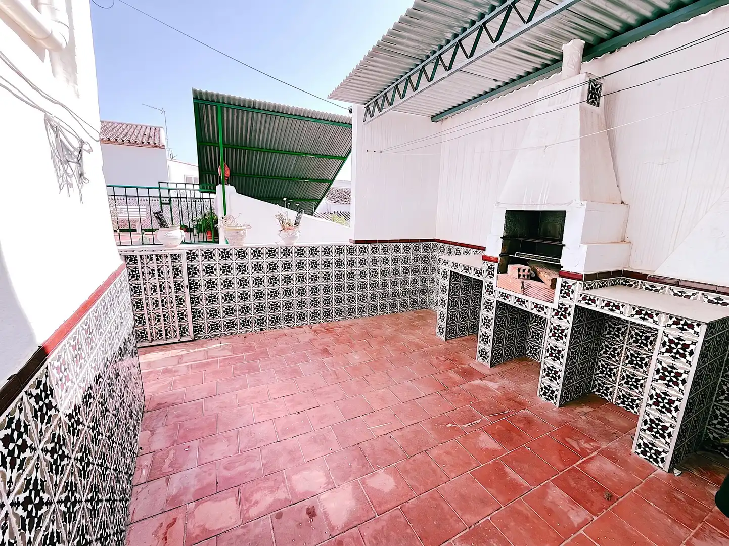 Terrassa de Casa adosada en venda en Mijas amb Jardí privat, Terrassa i Moblat