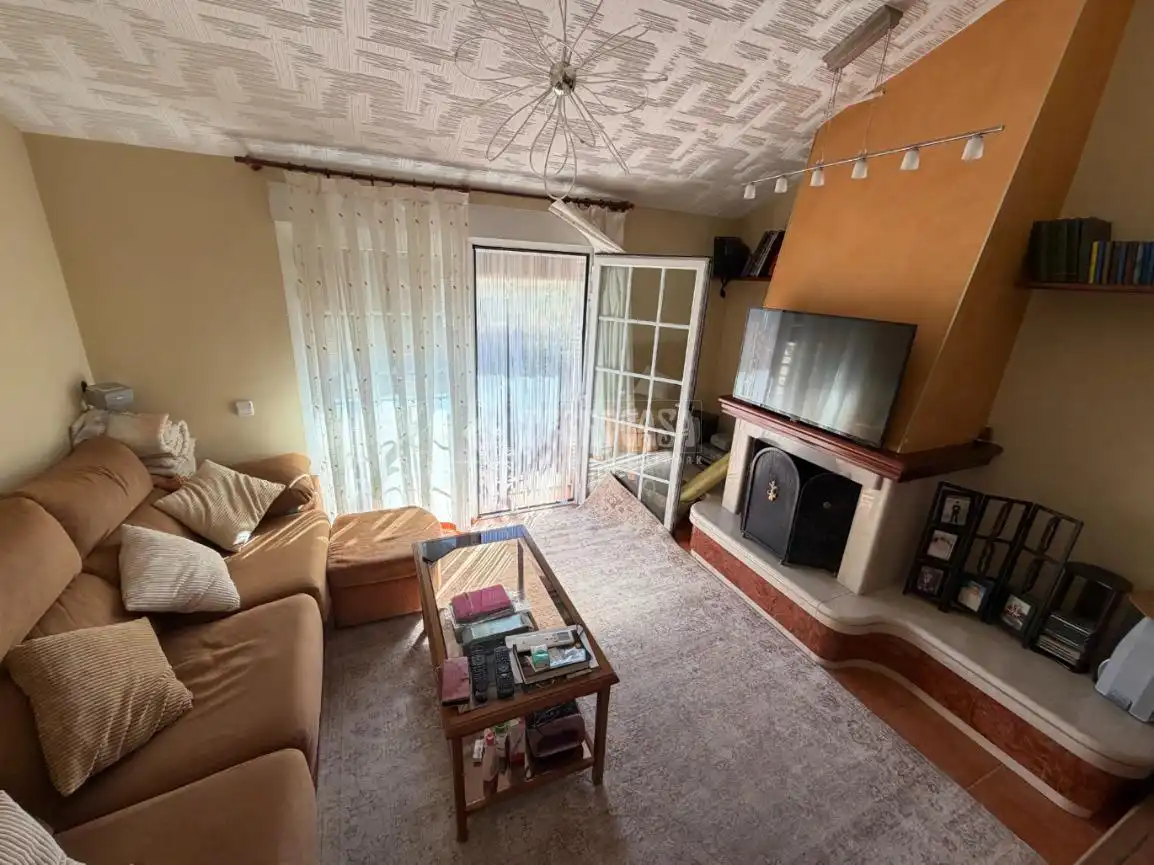 Sala de estar de Casa adosada en venta en Collado Villalba con Aire acondicionado y Calefacción