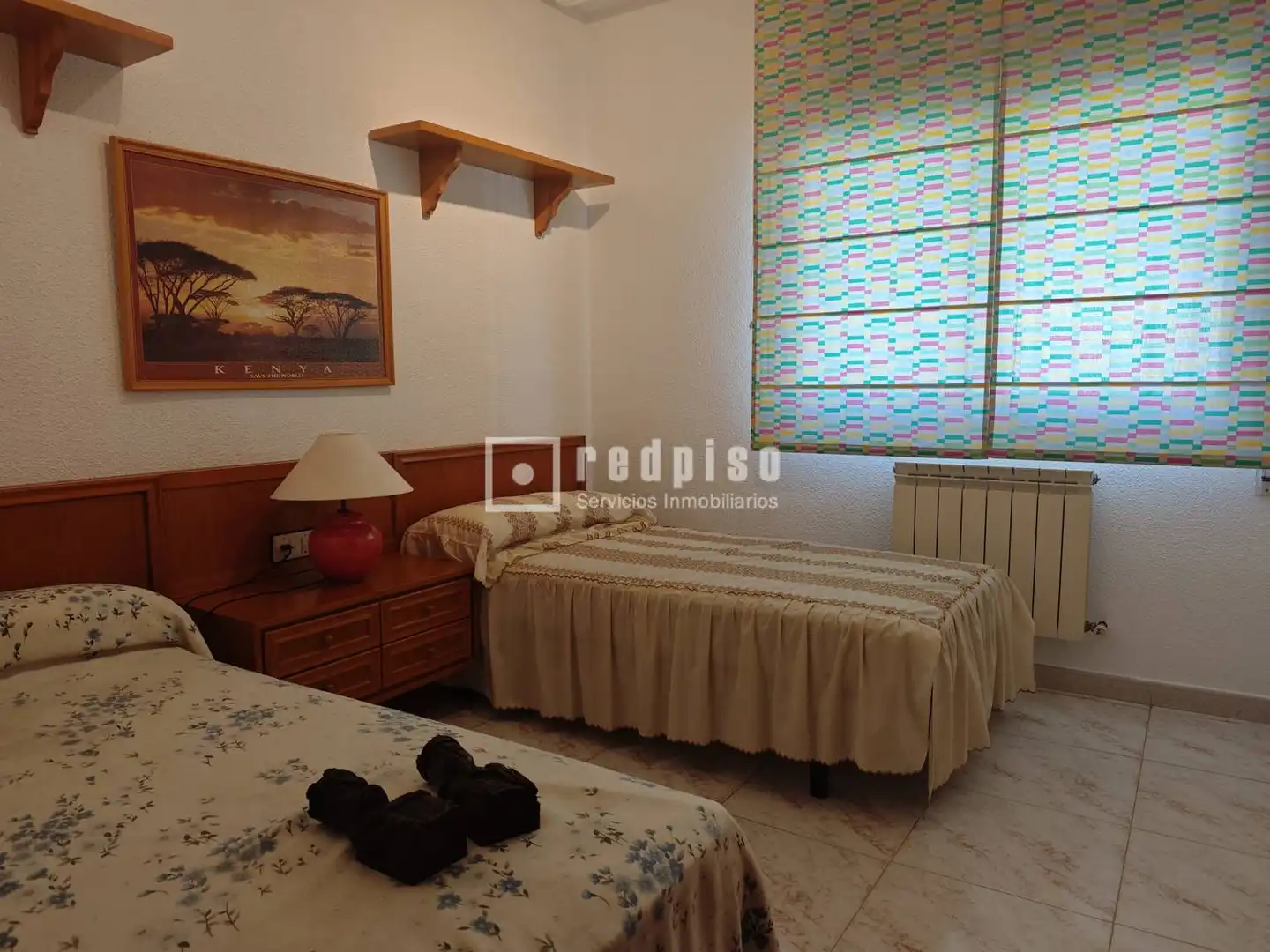 Dormitori de Casa o xalet en venda en El Álamo amb Aire condicionat, Calefacció i Jardí privat