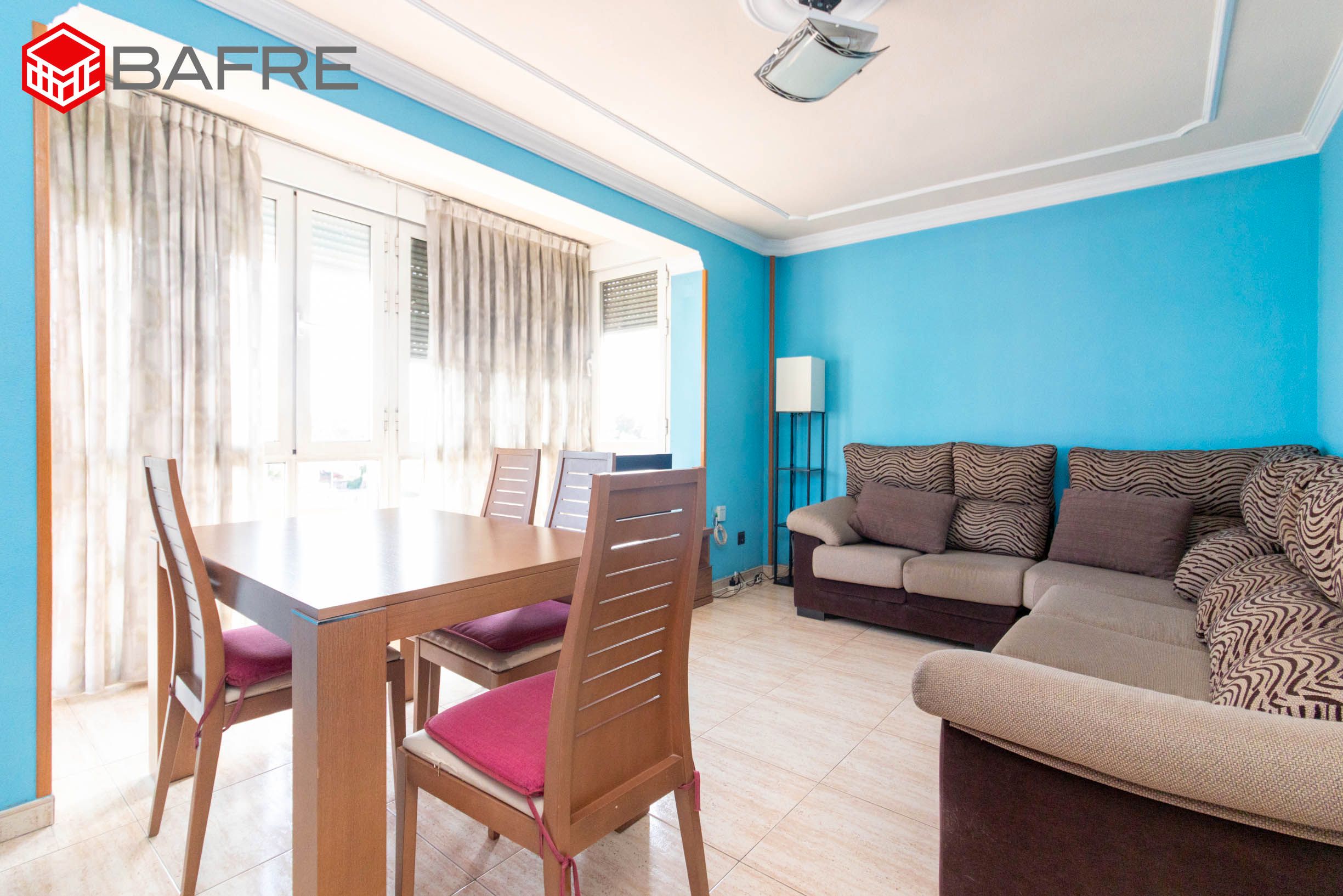 Sala d'estar de Pis en venda en  Madrid Capital amb Aire condicionat i Calefacció