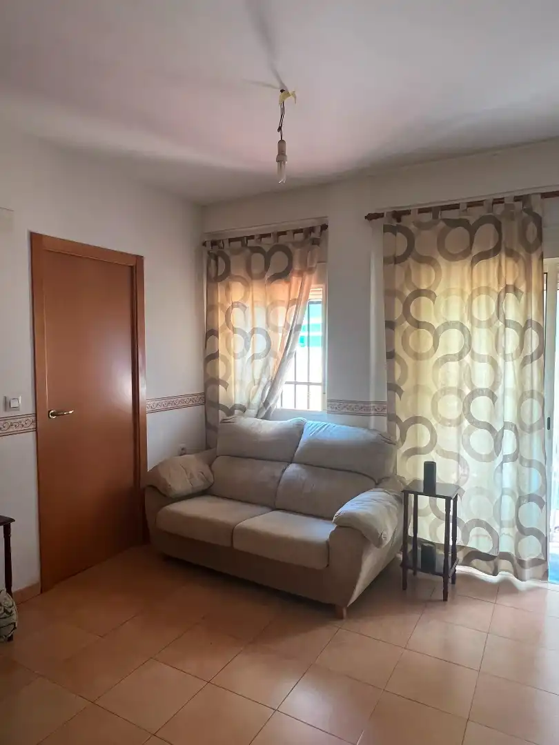 Sala d'estar de Pis en venda en Museros amb Terrassa i Moblat