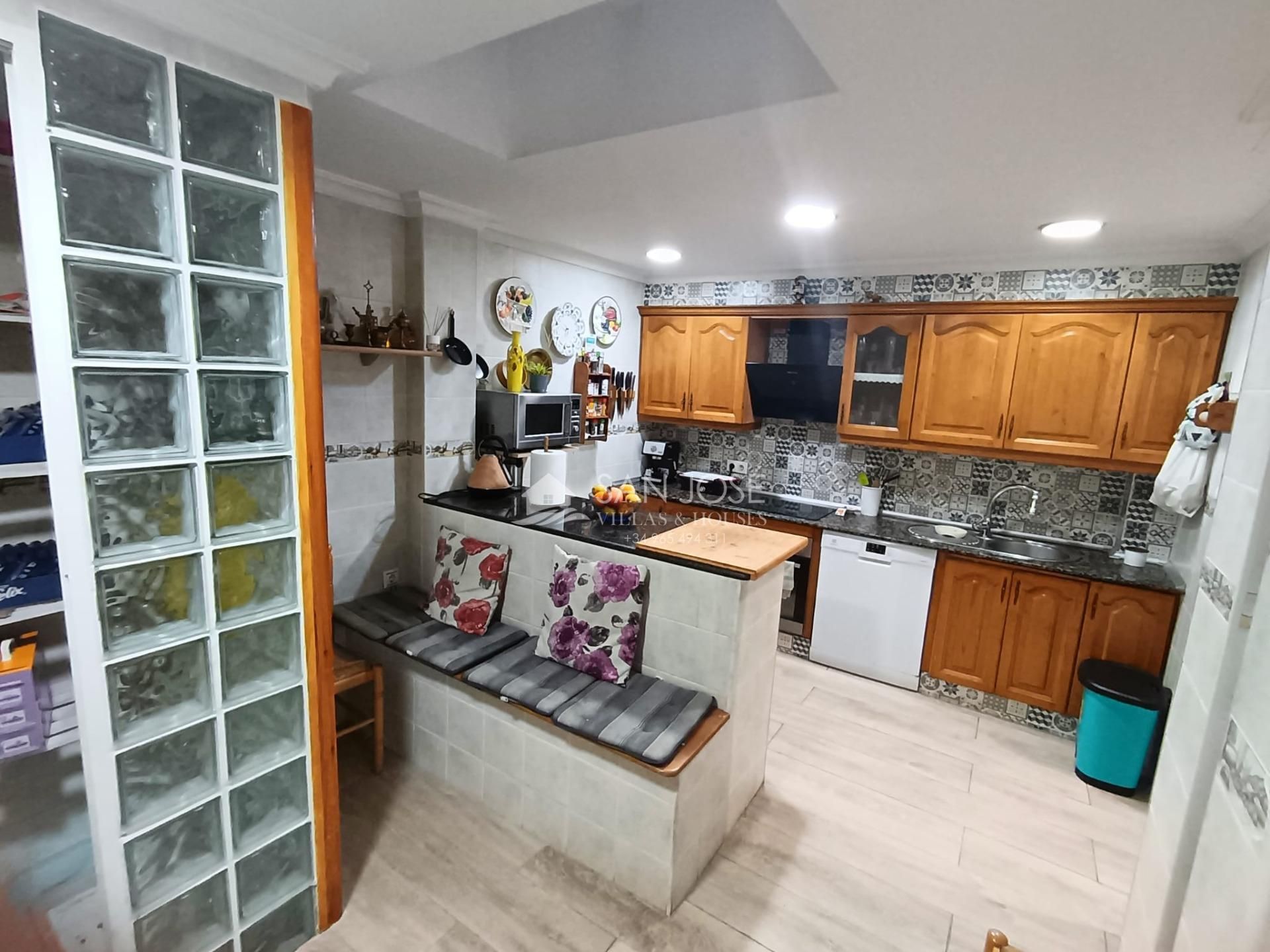 Cocina de Casa o chalet en venta en Aspe con Aire acondicionado, Terraza y Trastero