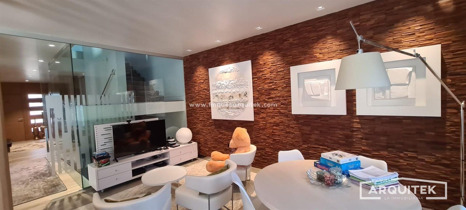 Sala d'estar de Casa o xalet en venda en  Lleida Capital amb Aire condicionat, Calefacció i Terrassa
