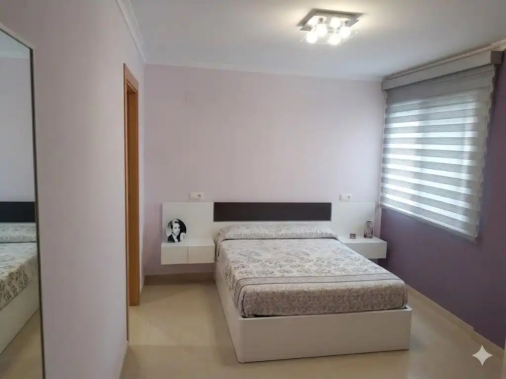 Bedroom of Flat for sale in Sueca  with Air Conditioner, Storage room and Balcony