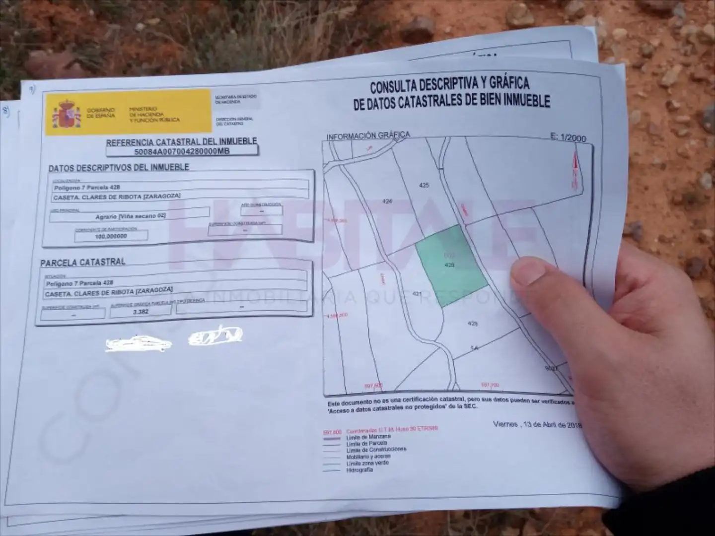 Terreni e lotti in affitto a Clarés de Ribota, imagen 2